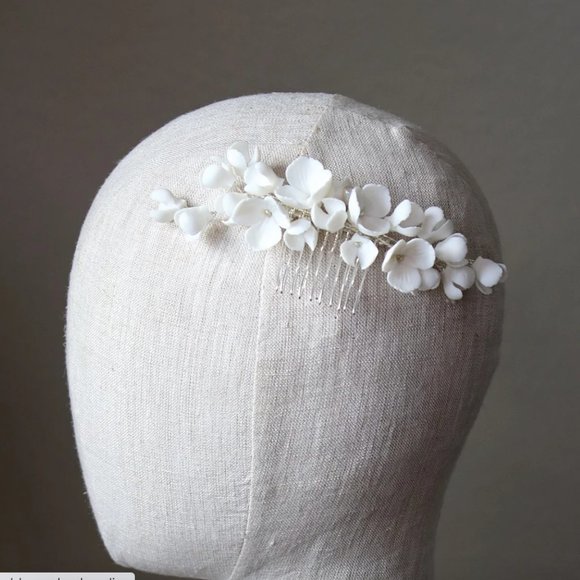 BESPOKE HARPER PORCELAIN FLORAL COMB